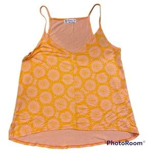 Fighting Eel floral flowy top.